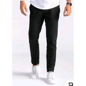 BYLT Everyday Pant 2.0 Standard Mens 30 Black Stretch Tapered (27x30.5) NWT $120